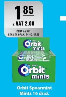 Eurocash Orbit Spearmint Mints 16 draż. oferta