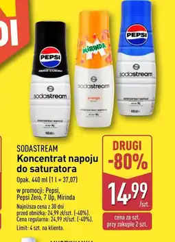 ALDI Koncentrat soku Sodastream oferta