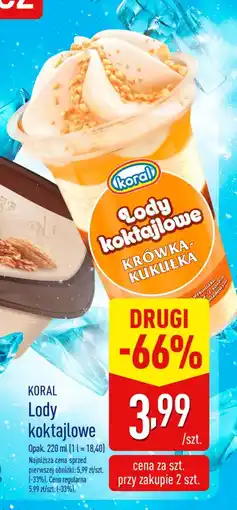 ALDI Lody Koral oferta
