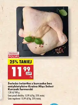 Biedronka Ćwiartka z kurczaka Kraina Mięs oferta
