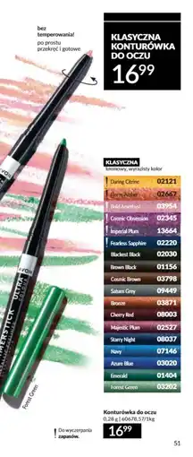 Avon Konturówka do oczu Black oferta