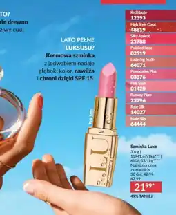 Avon Szminka Luxe oferta