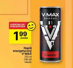 Delikatesy Centrum Napój energetyczny V-max oferta