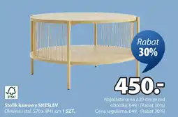 JYSK Stolik kawowy SNESLEV oferta