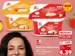 Kaufland Serek homogenizowany oferta