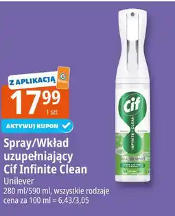 E.Leclerc Zapas do czyszczenia clean Cif oferta