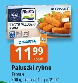 E.Leclerc Złote paluszki rybne z fileta Frosta oferta