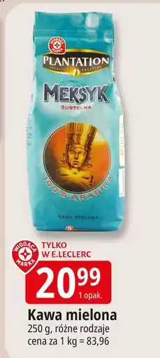 E.Leclerc Kawa meksyk Wiodąca Marka Plantation oferta