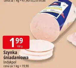 E.Leclerc Szynka śniadaniowa Indykpol oferta