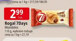 E.Leclerc Rogal z nadzieniem kakaowym 7 Days Super Max oferta