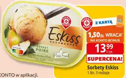 E.Leclerc Sorbet gruszkowy Wiodąca Marka Eskiss oferta