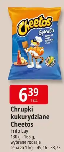 E.Leclerc Chrupki spirals ser z ketchupem Cheetos oferta