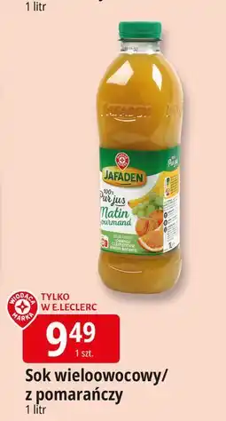 E.Leclerc Sok pomarańczowy Wiodąca Marka Jafaden oferta