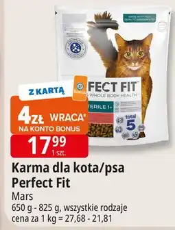E.Leclerc Karma dla kota sterile 1+ wołowina Perfect Fit oferta