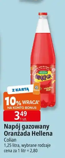 E.Leclerc Oranżada czerwona Hellena oferta