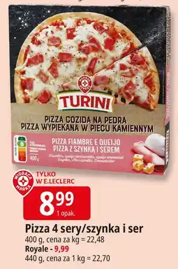 E.Leclerc Pizza royale Wiodąca Marka Turini oferta