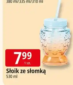 E.Leclerc Słoik ze słomką 530 ml oferta