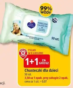 E.Leclerc Chusteczki nawilżane Wiodąca Marka Mots D'enfants oferta