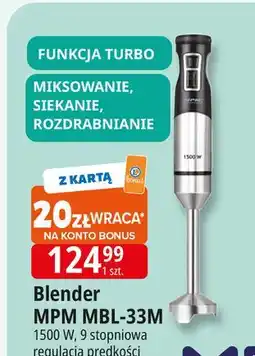 E.Leclerc Blender mbl-33m Mpm Product oferta