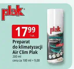 E.Leclerc Preparat do czyszczenia i odświeżania klimatyzacji Plak oferta