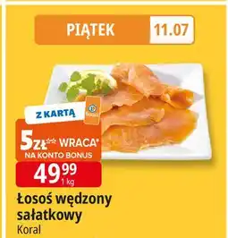 E.Leclerc Łosoś wędzony sałatkowy Koral (Graal) oferta