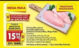 Biedronka Filet z piersi kurczaka Kraina Mięs oferta
