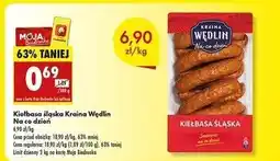 Biedronka Kiełbasa śląska Kraina Wędlin oferta