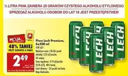 Biedronka Piwo Lech Premium oferta