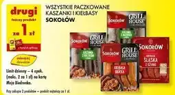 Biedronka Kiełbasa śląska z szynki Sokołów oferta