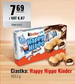 Eurocash Ciastka: Happy Hippo Kinder oferta