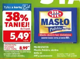 Kaufland Masło Mlekovita Polskie ekstra 82% tł oferta