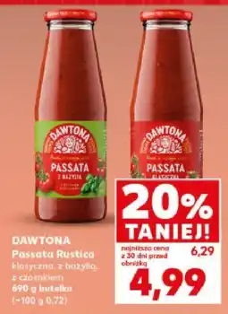 Kaufland Passata Dawtona klasyczna z bazylią oferta