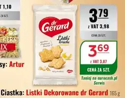 Eurocash Ciastka: Listki Dekorowane dr Gerard oferta