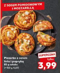 Kaufland Pizzerka z serem feta i papryką z sosem pomidorowym i mozzarella Kaufland oferta