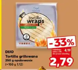 Kaufland Tortilla grillowana Dijo oferta