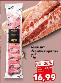 Kaufland Żeberka wieprzowe Morliny oferta