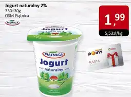 Market Point Jogurt naturalny 2% OSM Piątnica oferta