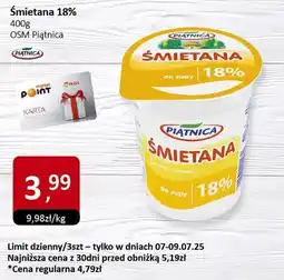 Market Point Śmietana 18% OSM Piątnica oferta