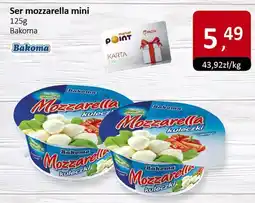Market Point Ser mozzarella mini Bakoma oferta