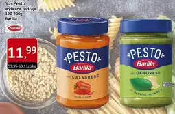 Market Point Sos pesto Barilla wybrane rodzaje oferta