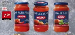 Market Point Sos Barilla wybrane rodzaje oferta