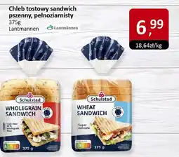 Market Point Chleb tostowy sandwich pszenny pełnoziarnisty Lantmannen oferta