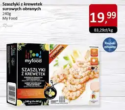 Market Point Szaszłyki z krewetek surowych obranych My Food oferta
