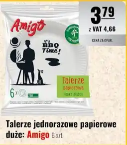 Eurocash Talerze jednorazowe papierowe duże: oferta
