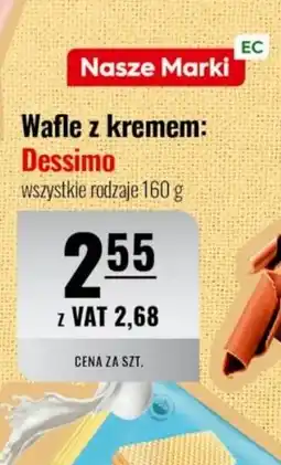 Eurocash Wafle z kremem: Dessimo oferta