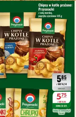 Eurocash Chipsy w kotle prażone: Przysnacki oferta