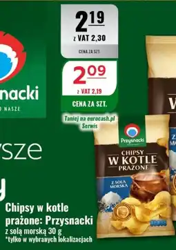 Eurocash Chipsy w kotle prażone: Przysnacki oferta