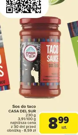 Carrefour Sos do taco Casa Del Sur oferta