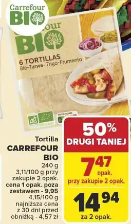 Carrefour Market Tortilla Carrefour Bio oferta