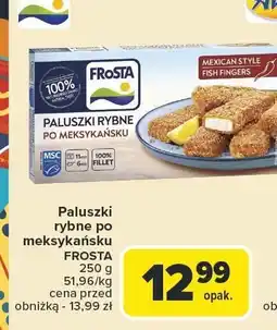 Carrefour Paluszki rybne po meksykańsku Frosta oferta